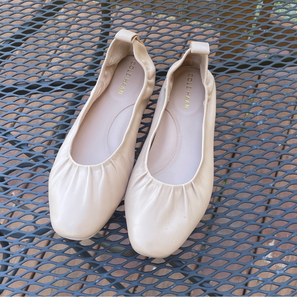 Cole Haan Light Pink Ballet Flats